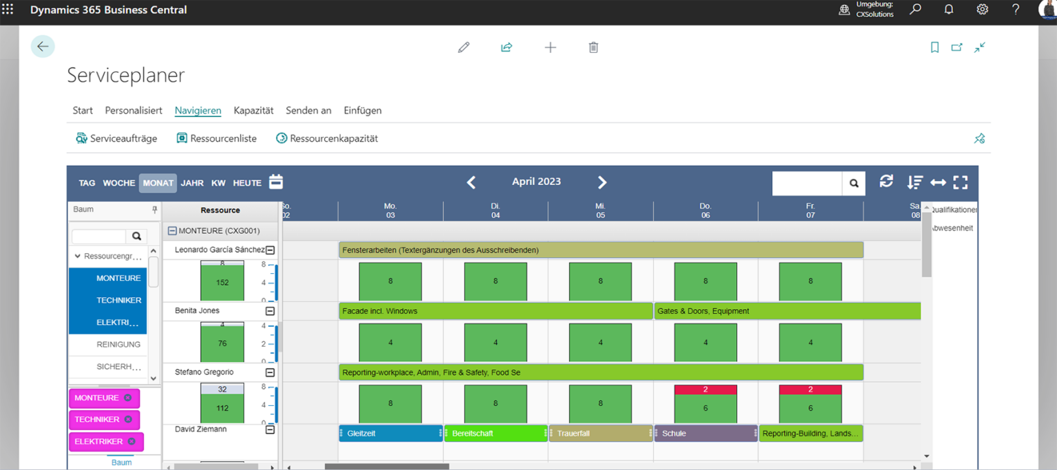 CX Scheduler: Effective service planning with Microsoft